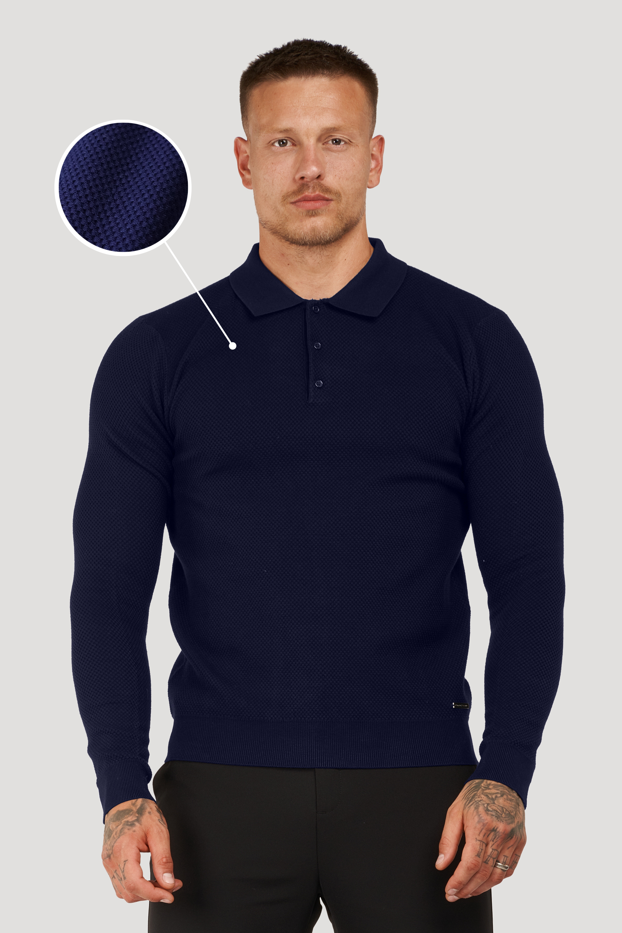 THE FABIO BUTTON POLO